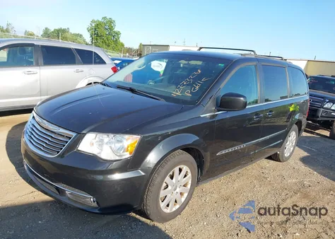 2016 Chrysler Town & Country Touring from USA, damaged, VIN 2C4RC1BG4GR295800